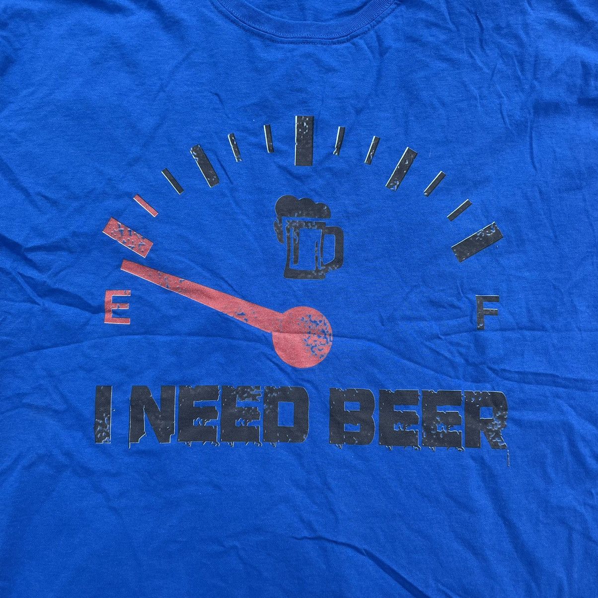 Vintage Vintage Y2K Sun Faded Graphic Tee Humor Beer Drunk Skate XL Size US XL / EU 56 / 4 - 4 Thumbnail