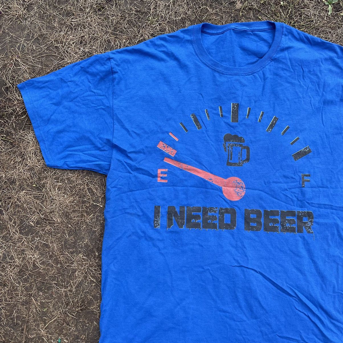 Vintage Vintage Y2K Sun Faded Graphic Tee Humor Beer Drunk Skate XL Size US XL / EU 56 / 4 - 3 Thumbnail