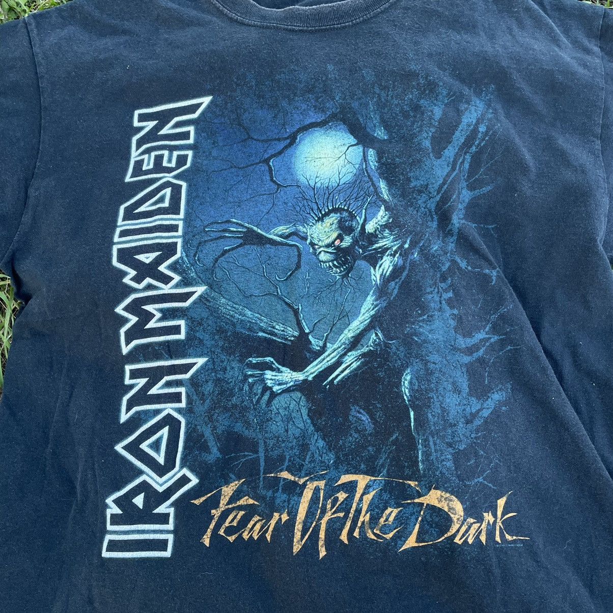 Vintage Vintage Y2K Iron Maiden Graphic Tee Sun Faded Grunge Slim M Size US M / EU 48-50 / 2 - 5 Thumbnail