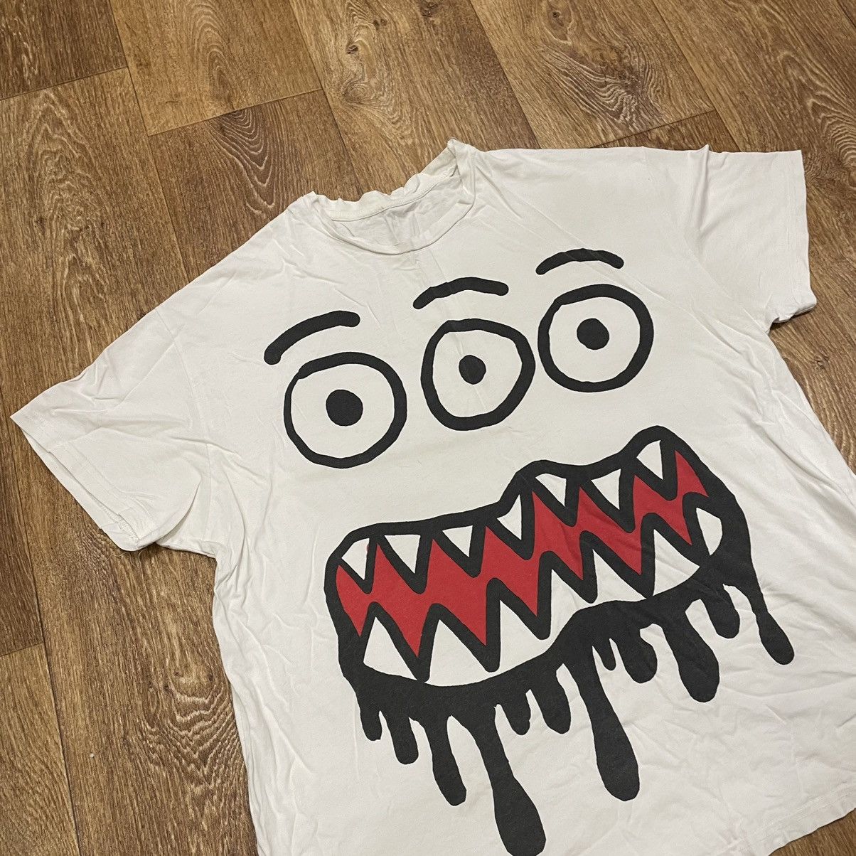 Vintage Y2K Vintage Monster Graphic Oversized Tee Cream Skate L Size US L / EU 52-54 / 3 - 6 Thumbnail