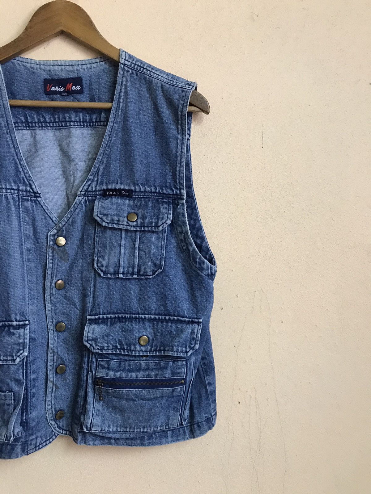 Japanese Brand VARIO MAX distressed fishing tactical vest jacket Size US M / EU 48-50 / 2 - 6 Thumbnail