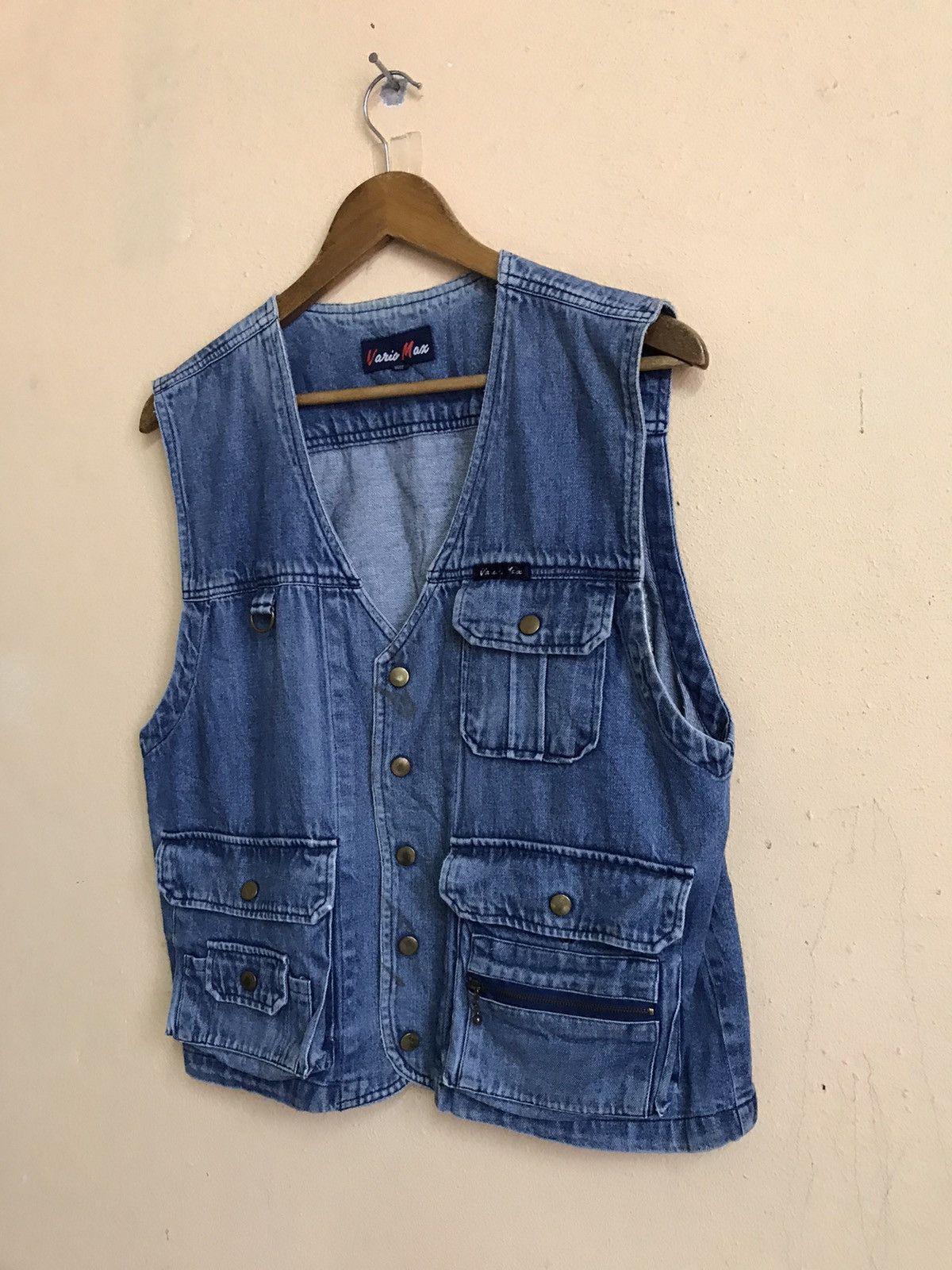 Japanese Brand VARIO MAX distressed fishing tactical vest jacket Size US M / EU 48-50 / 2 - 3 Thumbnail