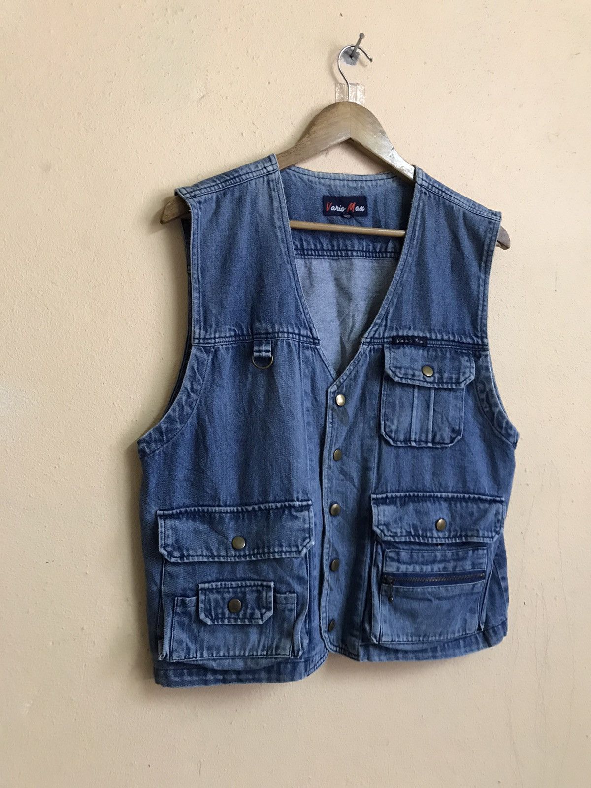 Japanese Brand VARIO MAX distressed fishing tactical vest jacket Size US M / EU 48-50 / 2 - 4 Thumbnail