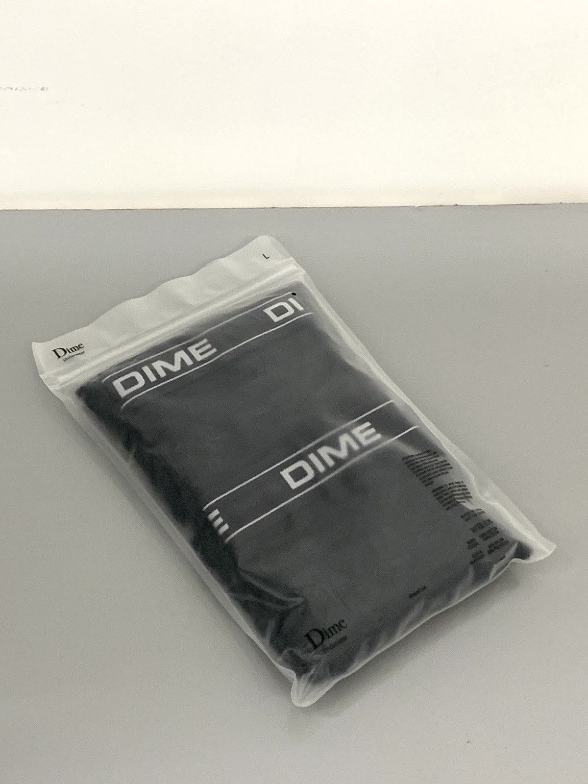 image of Dime Boxers 2 Pack in Black, Men's