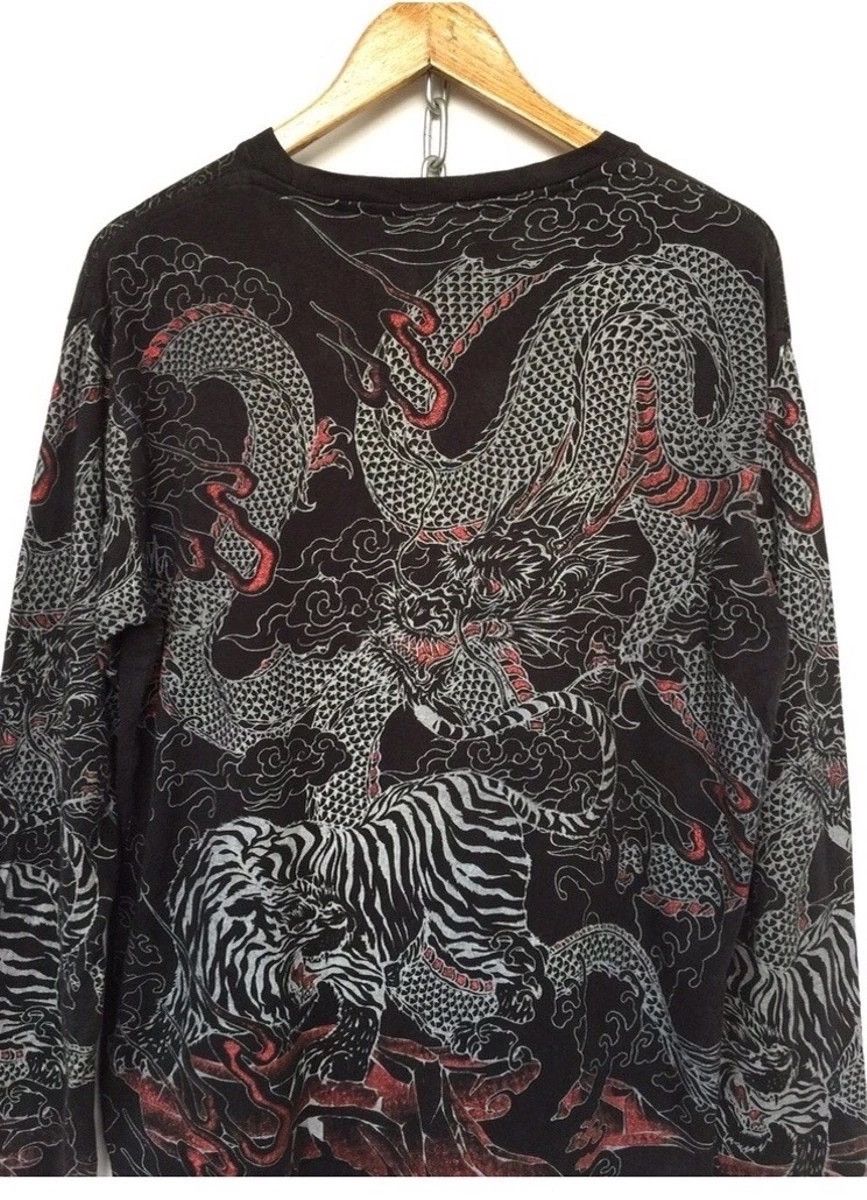 Vintage Vintage Sukajan Overprint Shirt Size US M / EU 48-50 / 2 - 3 Thumbnail