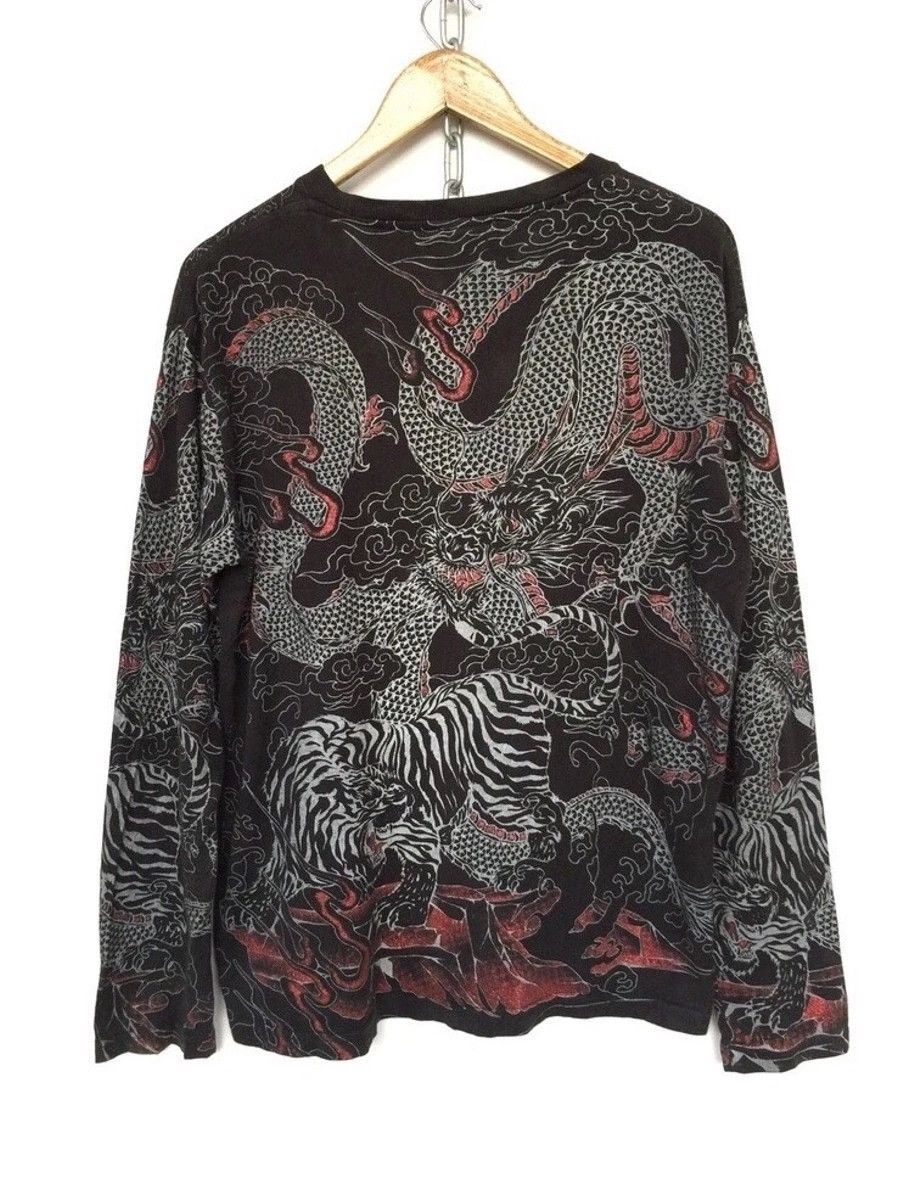 Vintage Vintage Sukajan Overprint Shirt Size US M / EU 48-50 / 2 - 1 Thumbnail