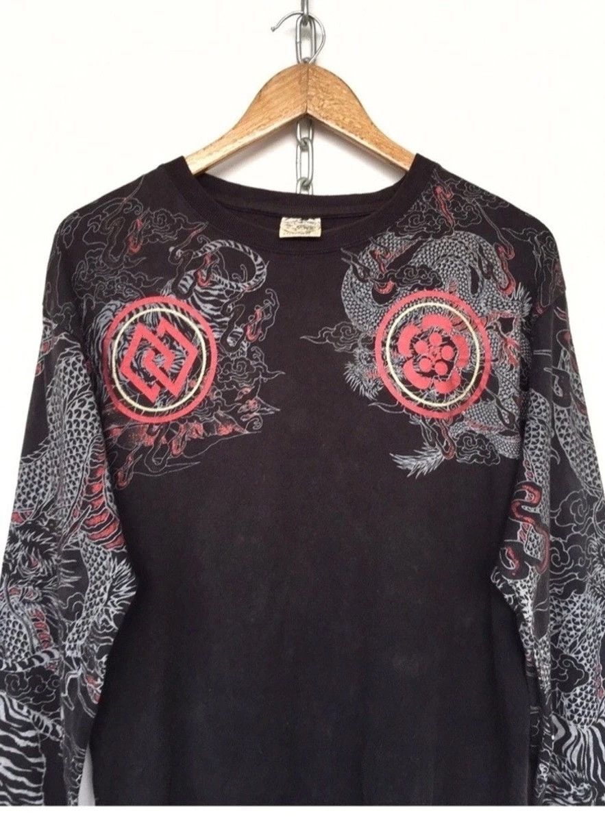 Vintage Vintage Sukajan Overprint Shirt Size US M / EU 48-50 / 2 - 4 Thumbnail