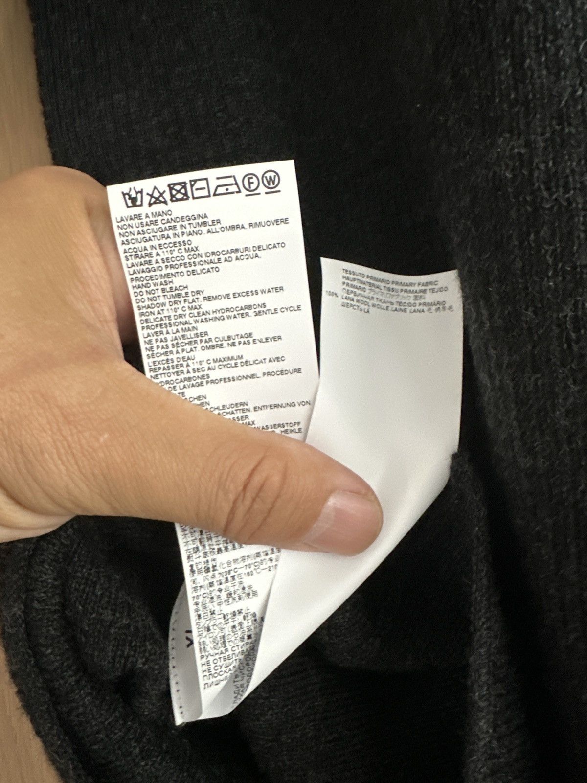 Maison Margiela Like a New! ¾ Sleeve Knit Size US XL / EU 56 / 4 - 4 Thumbnail