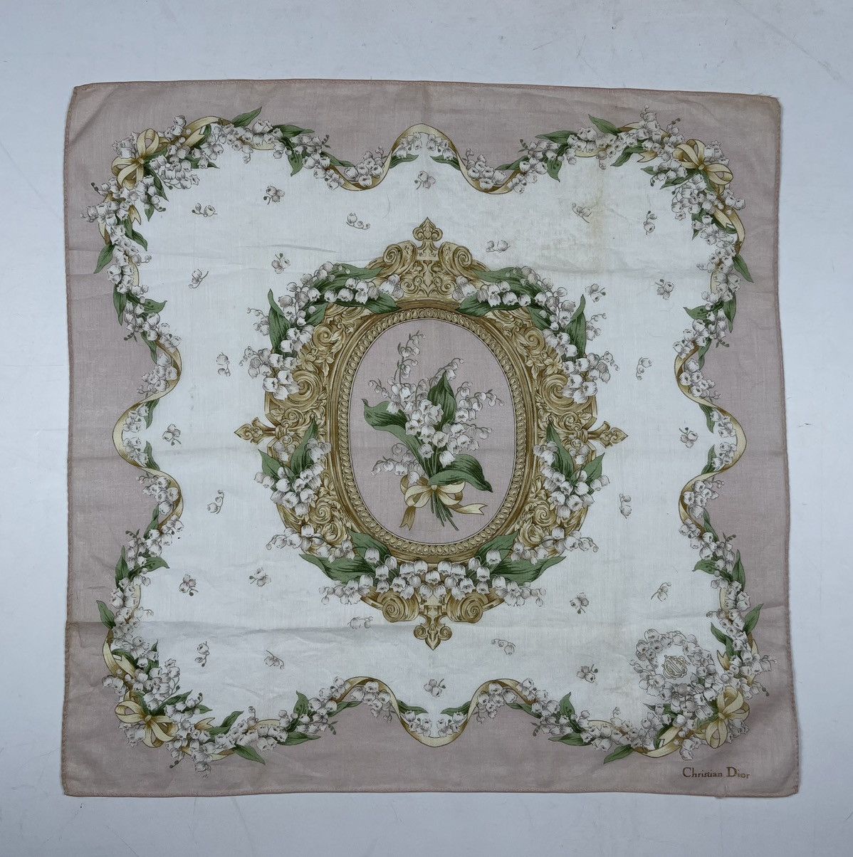 Christian Dior Monsieur × Vintage christian dior bandana handkerchief neckerchief scarf Size ONE SIZE - 2 Thumbnail