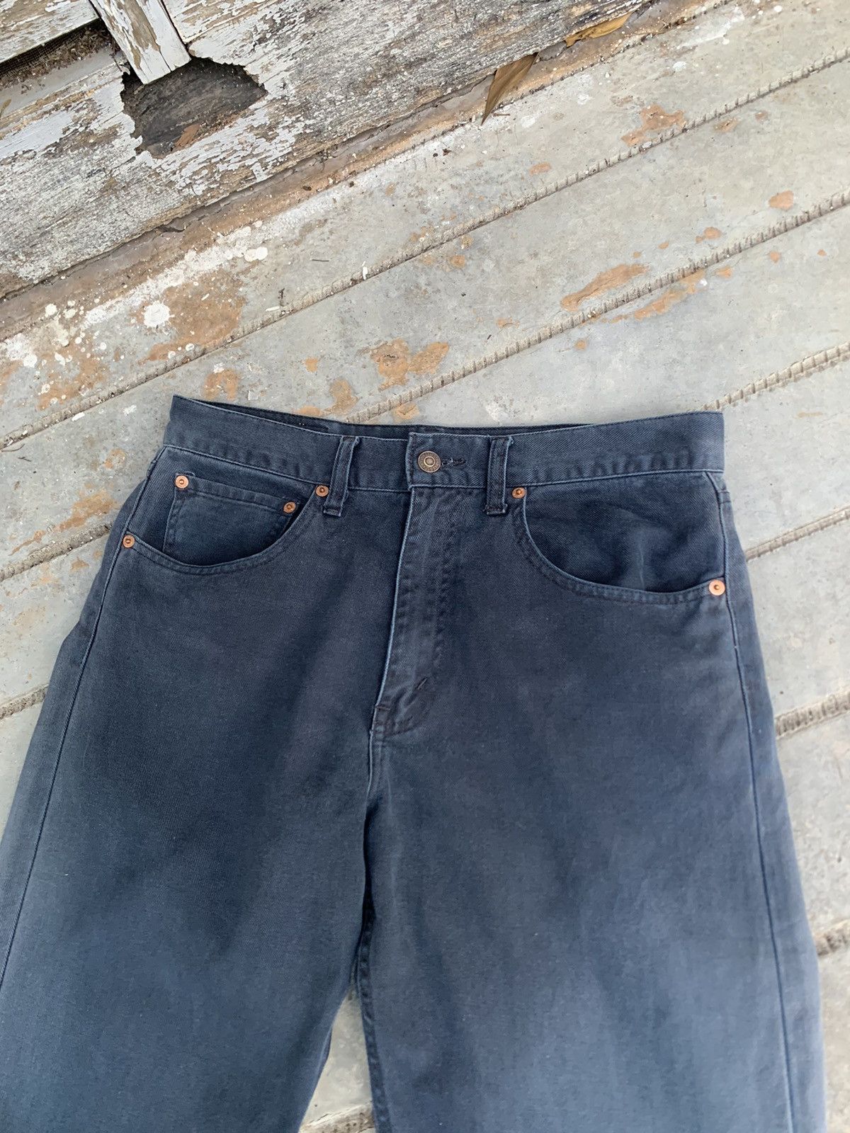 Levi's 👹Sun Faded Levis 512 Blue Faded Baggy Jeans Size US 32 / EU 48 - 9 Thumbnail