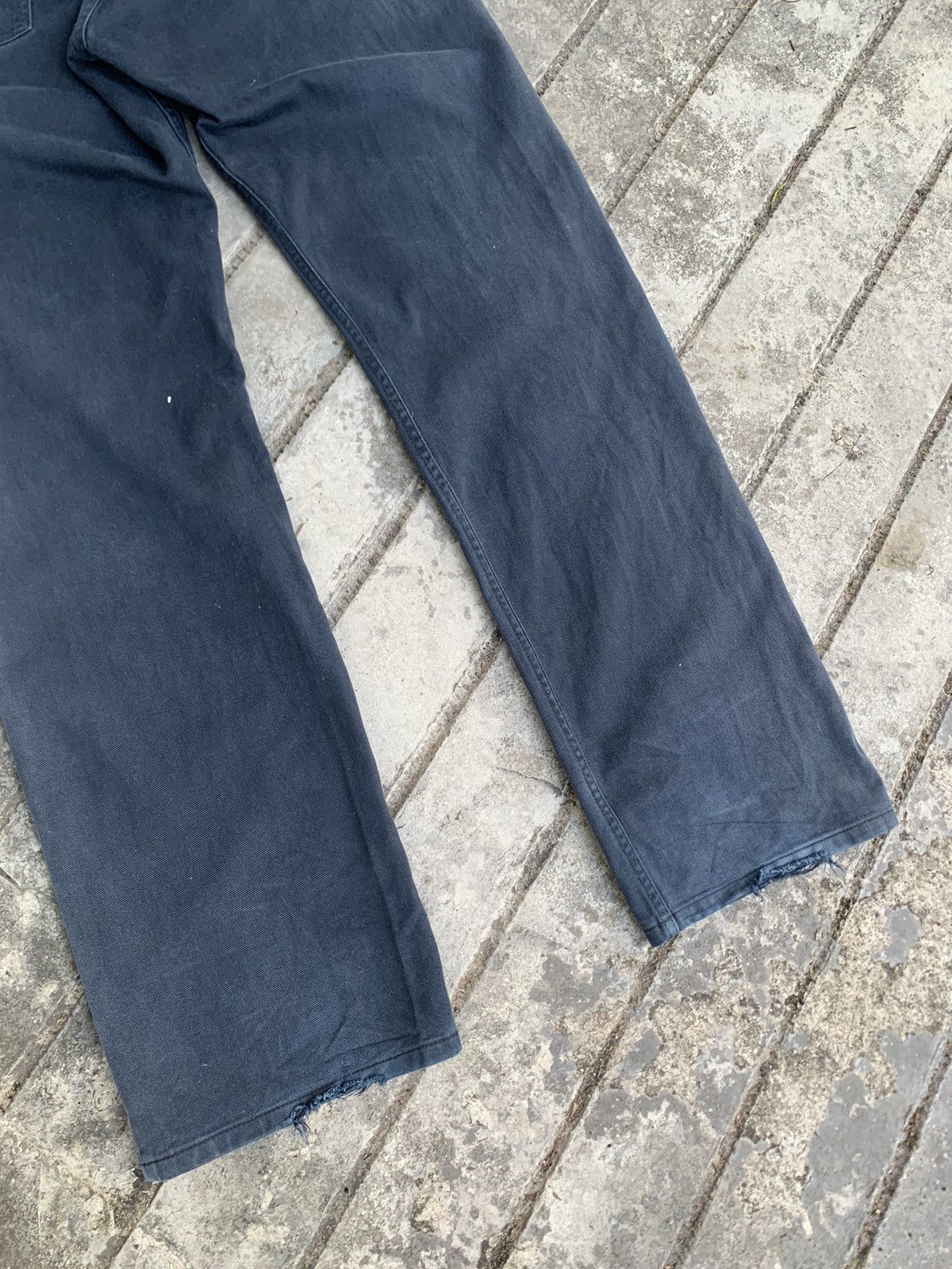 Levi's 👹Sun Faded Levis 512 Blue Faded Baggy Jeans Size US 32 / EU 48 - 16 Thumbnail