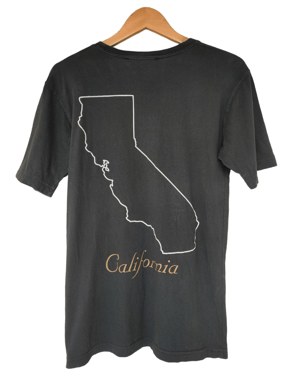 image of Golden Goose California Backprint in Black, Men's (Size Small)