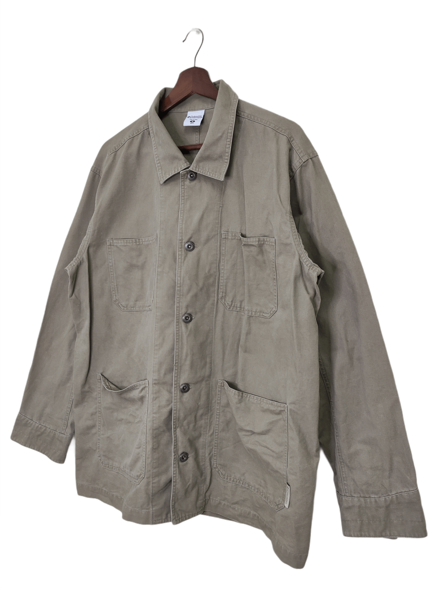 Columbia × Vintage Columbia Sportwear Cotton Core Jacket Multi Patch Pocket Size US M / EU 48-50 / 2 - 2 Thumbnail