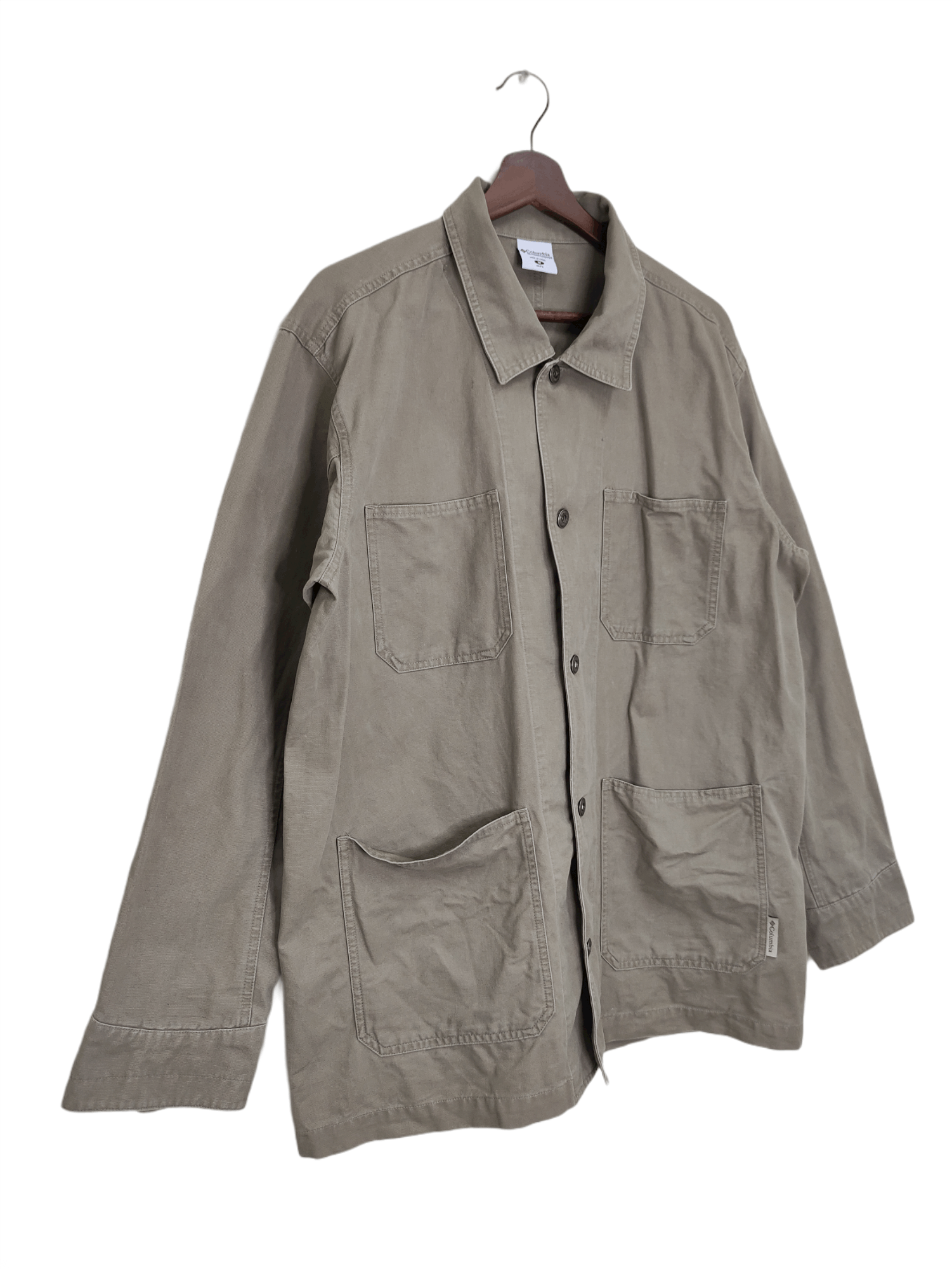 Columbia × Vintage Columbia Sportwear Cotton Core Jacket Multi Patch Pocket Size US M / EU 48-50 / 2 - 3 Thumbnail