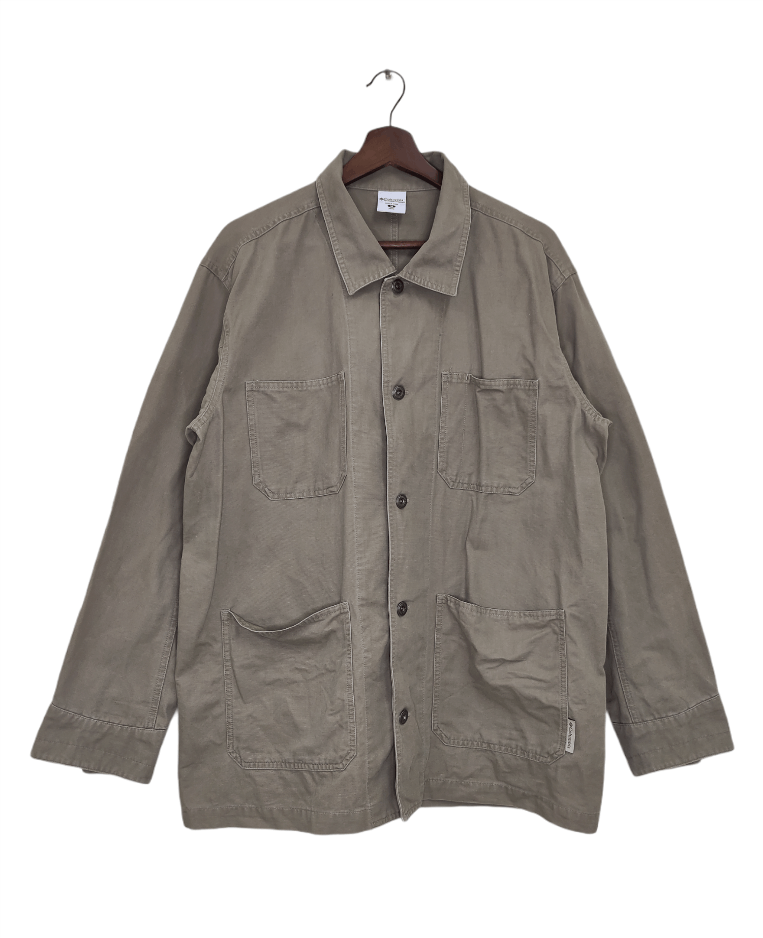 Columbia × Vintage Columbia Sportwear Cotton Core Jacket Multi Patch Pocket Size US M / EU 48-50 / 2 - 1 Thumbnail