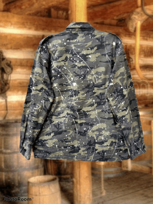 Japanese Brand ORIGINAL DESIGN SPLASHING PAINT JACKET Size US M / EU 48-50 / 2 - 2 Thumbnail
