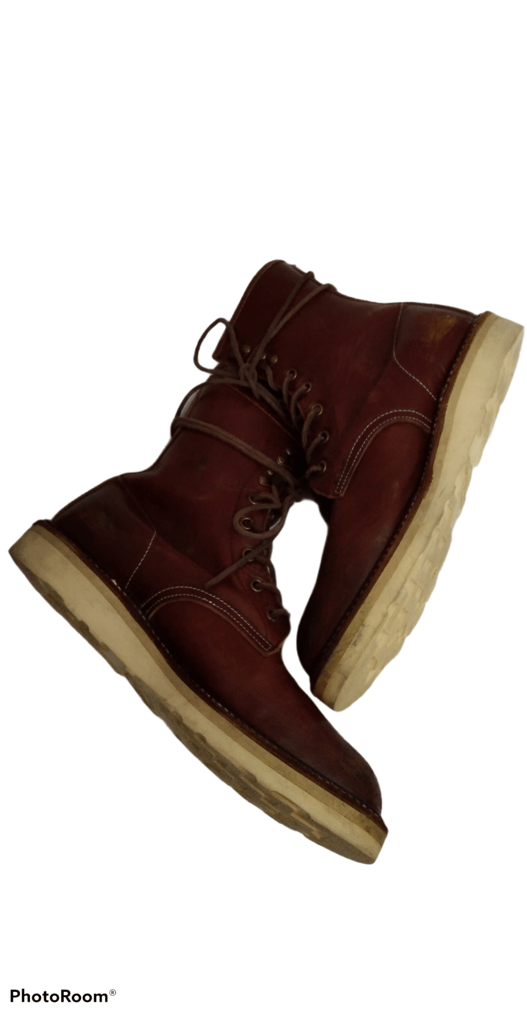 Japanese Brand DISTRESSED BOOTS GLAMB HARRISON Size US 10 / EU 43 - 5 Thumbnail