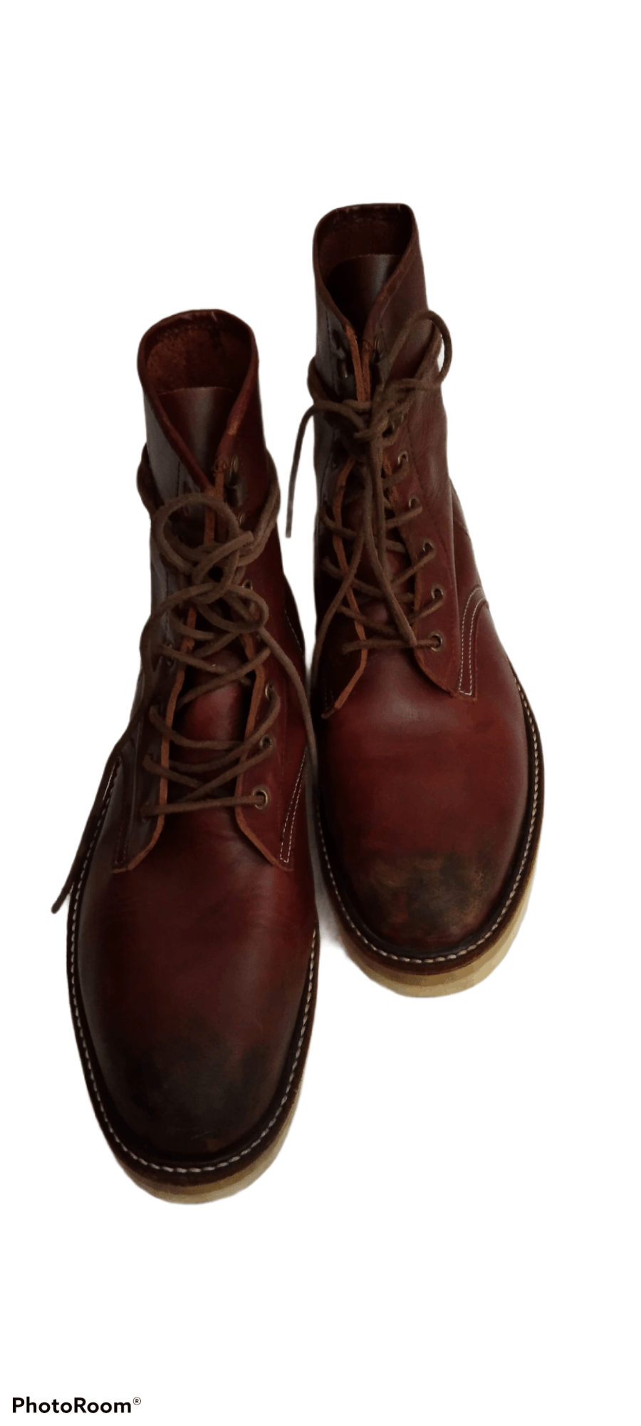 Japanese Brand DISTRESSED BOOTS GLAMB HARRISON | Grailed