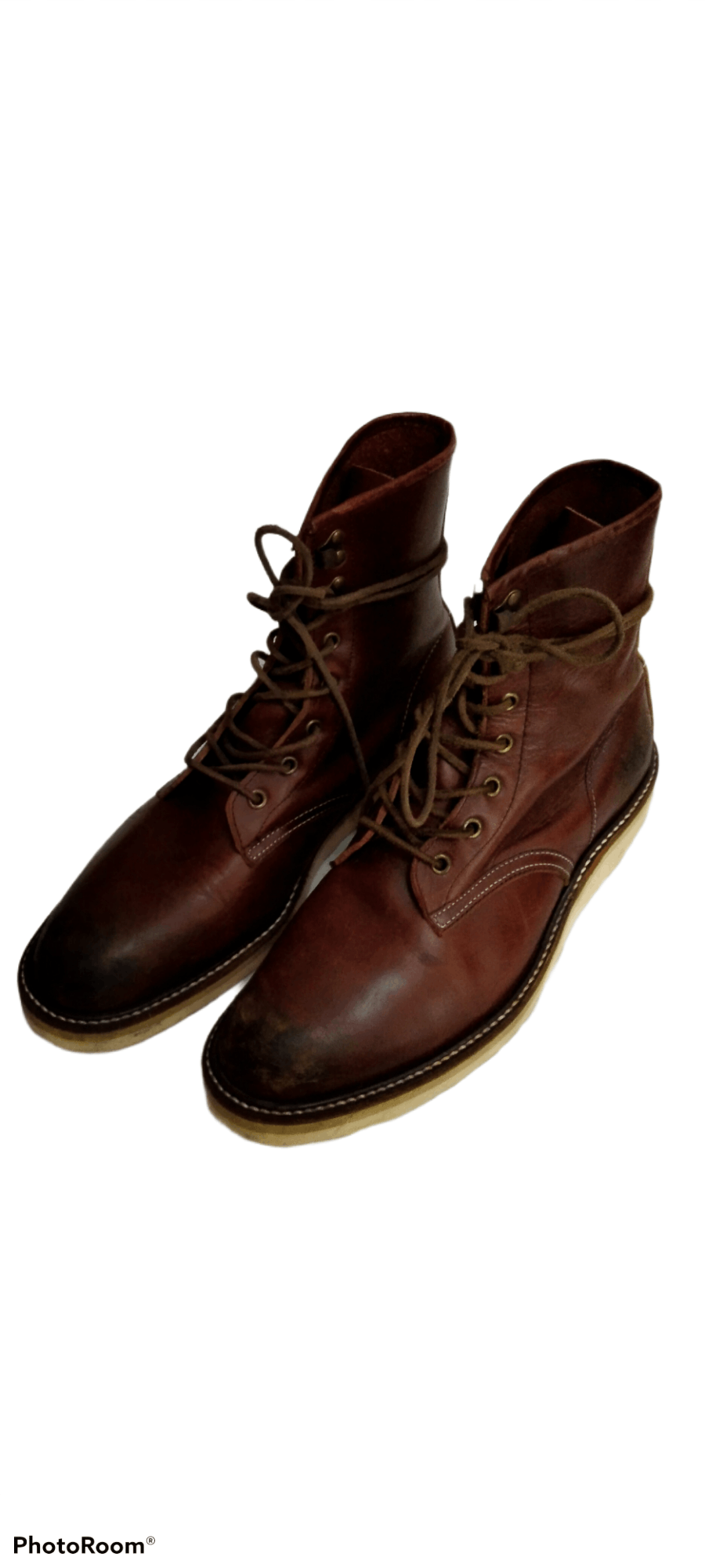 Japanese Brand DISTRESSED BOOTS GLAMB HARRISON Size US 10 / EU 43 - 3 Thumbnail