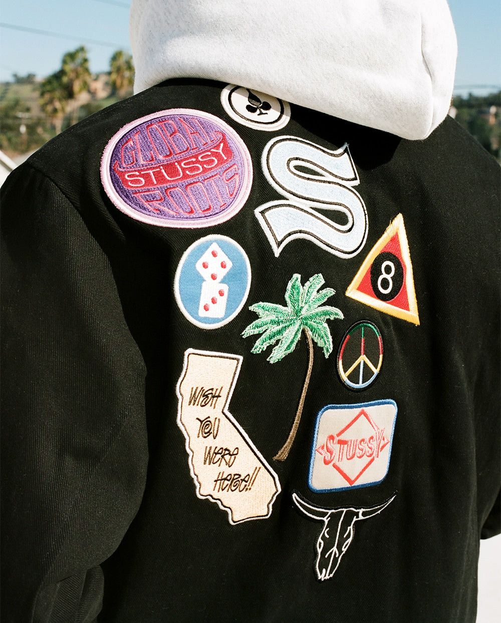 STUSSY SOUVENIR STADIUM BOMBER Sサイズ