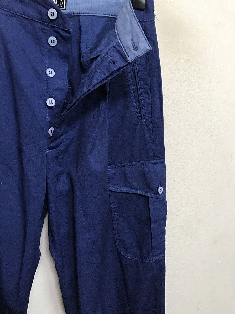 Ferre × GF Ferre × Gianfranco Ferre FERRE JEANS Made in Italy Buttonable Hem Cargo Trouser Pant Size US 31 - 7 Thumbnail