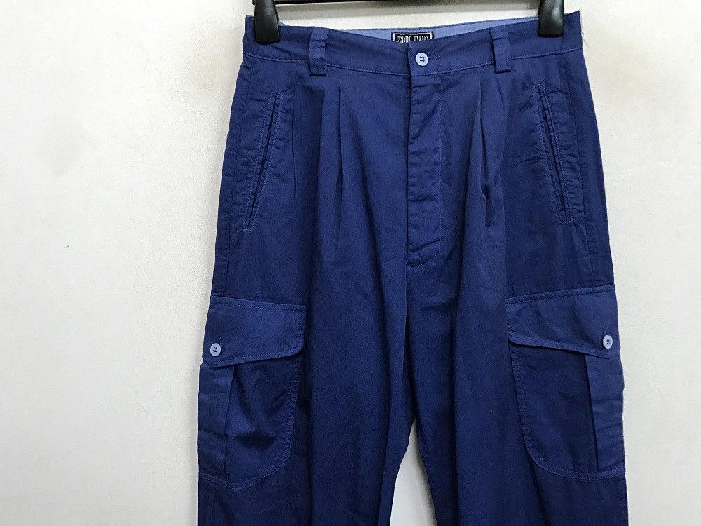 Ferre × GF Ferre × Gianfranco Ferre FERRE JEANS Made in Italy Buttonable Hem Cargo Trouser Pant Size US 31 - 2 Thumbnail