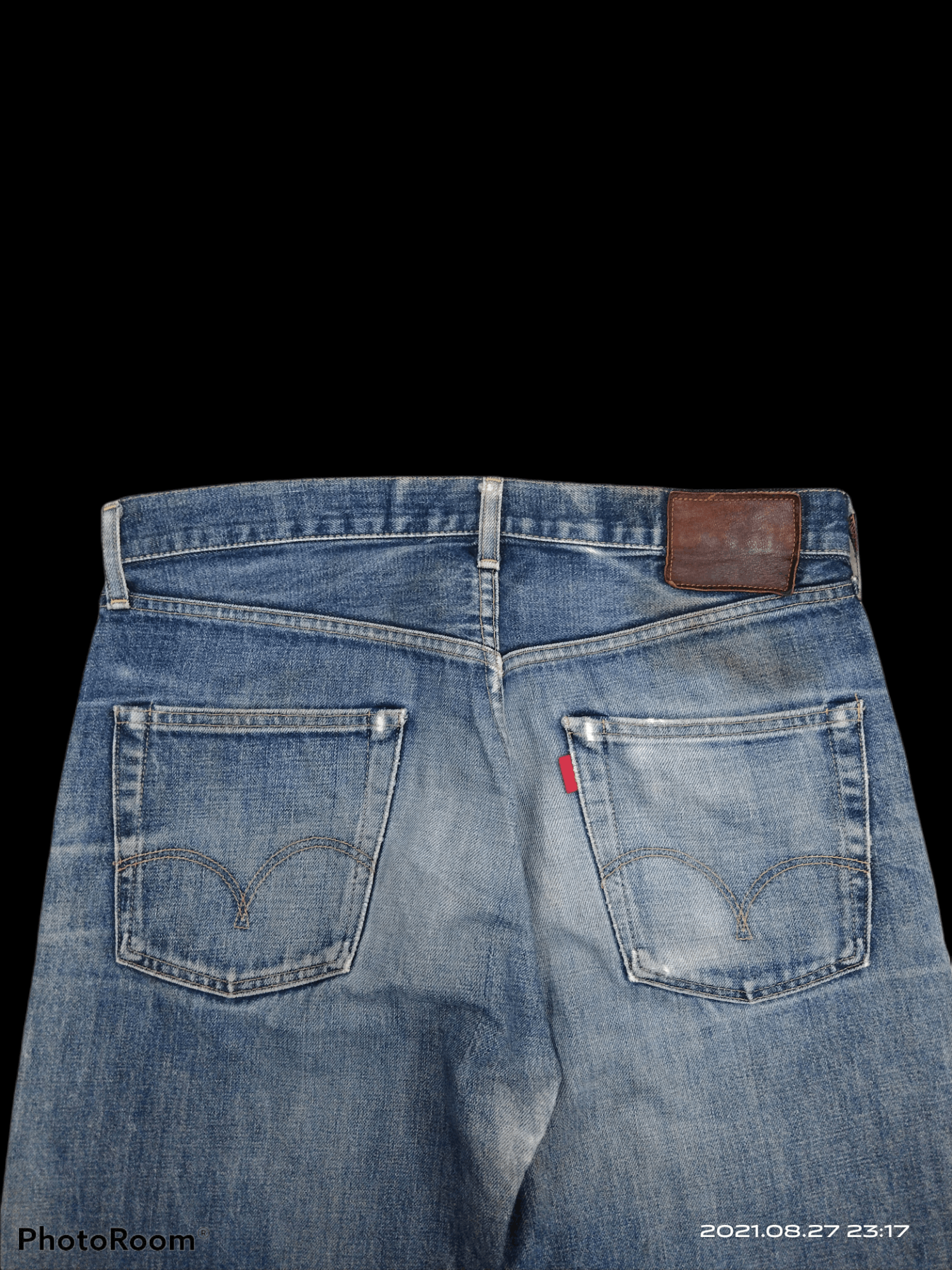 Japanese Brand DISTRESSED JAPANESE BRAND MADE IN JAPAN SELVEDGE DENIM Size US 33 - 4 Thumbnail