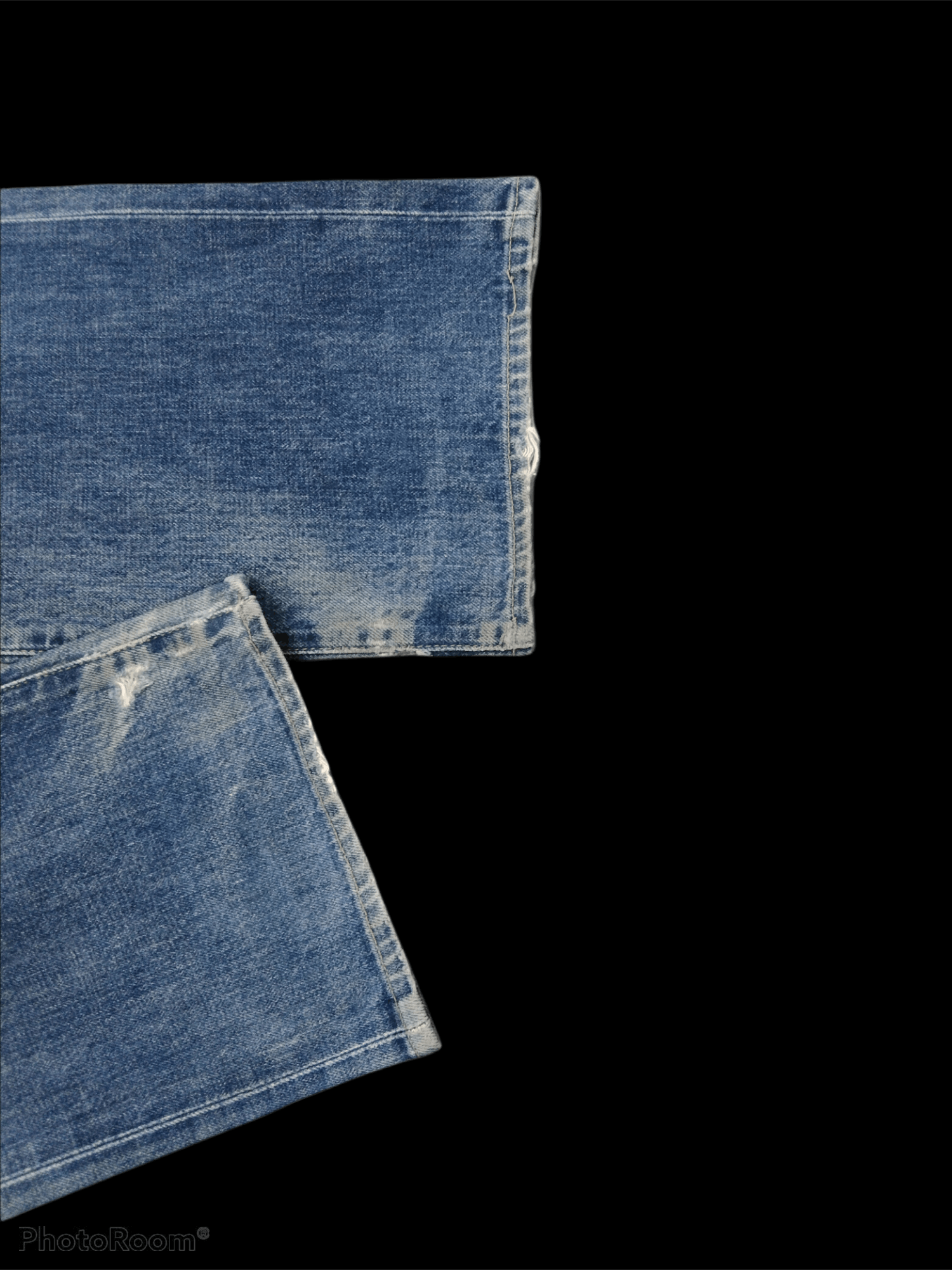 Japanese Brand DISTRESSED JAPANESE BRAND MADE IN JAPAN SELVEDGE DENIM Size US 33 - 8 Thumbnail