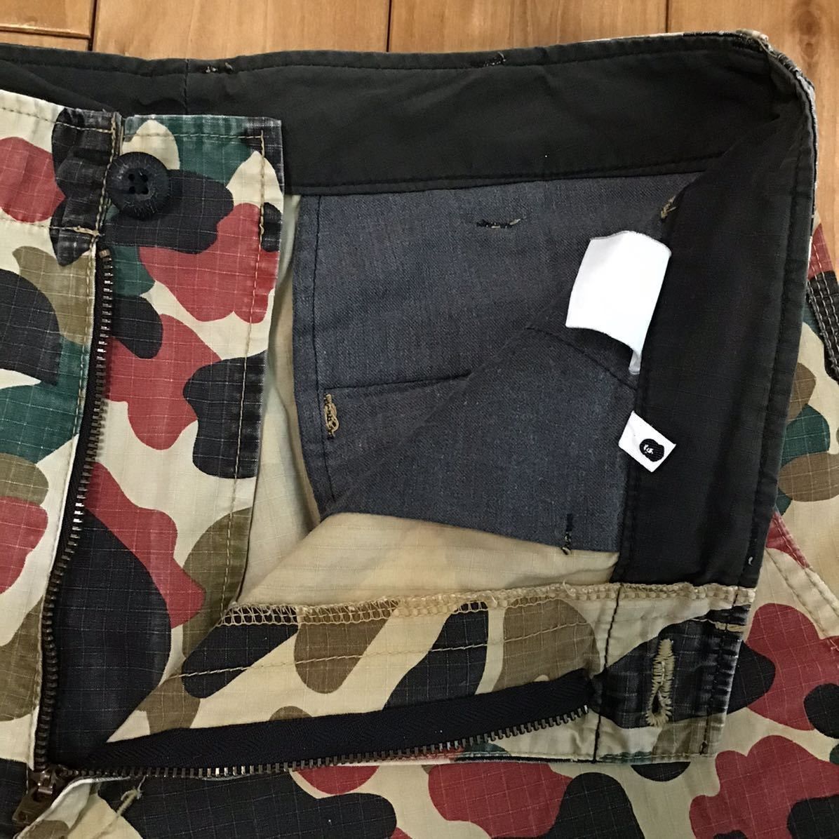 BAPE apeman camo shorts vintage a bathing ape ☆size M