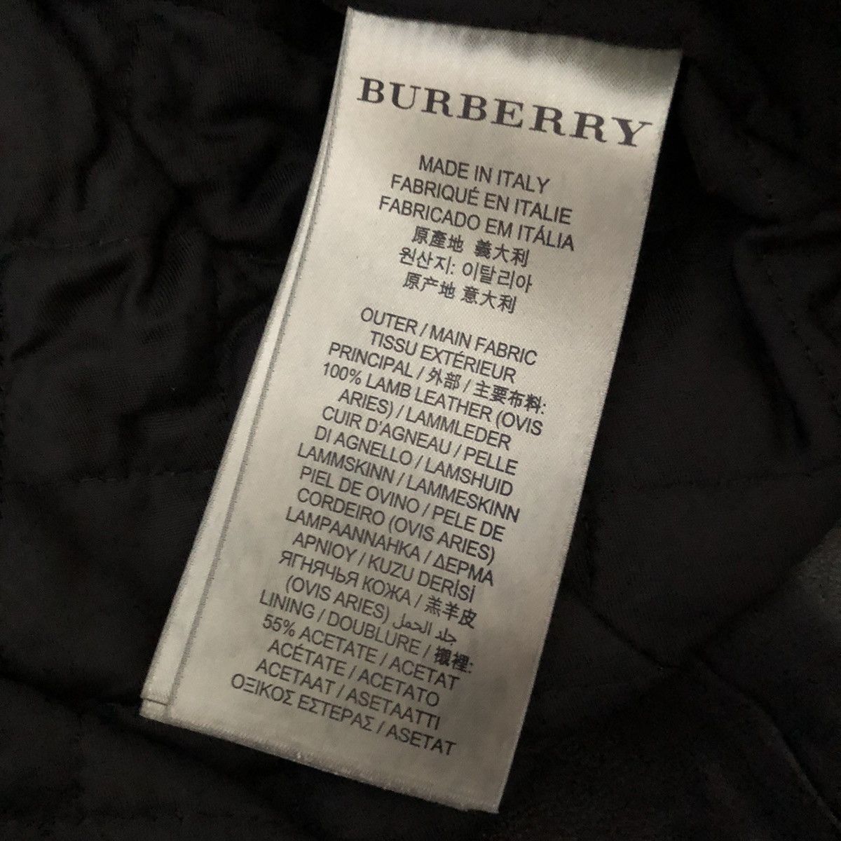 Burberry Burberry SS11 Spring 2011 Loseley Leather Biker Jacket Size US XS / EU 42 / 0 - 7 Thumbnail
