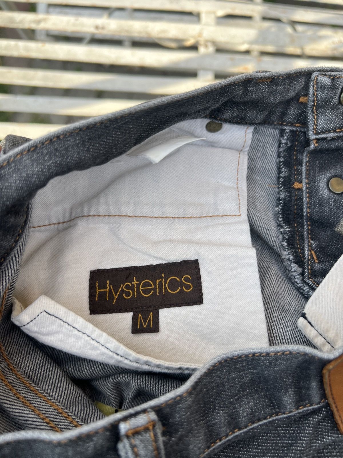 Hysteric Glamour 🔥Vintage 90’s Hysterics Jeans Waist 28 Size US 28 / EU 44 - 9 Thumbnail