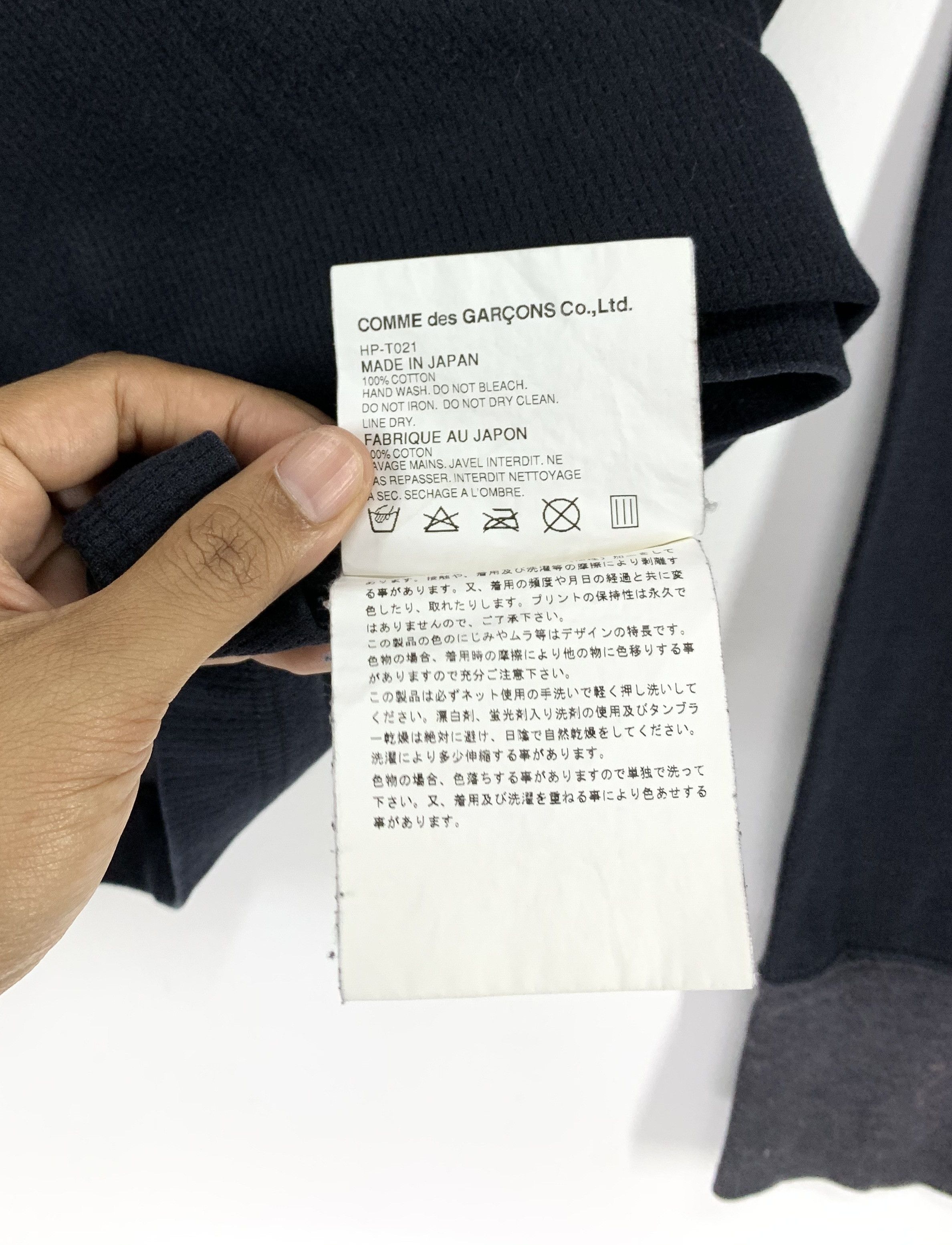 Comme des Garcons Homme × Comme des Garcons Homme Plus × Designer AW05 Comme des Garcons homme R 50 S longsleeve shirt Size US S / EU 44-46 / 1 - 8 Thumbnail