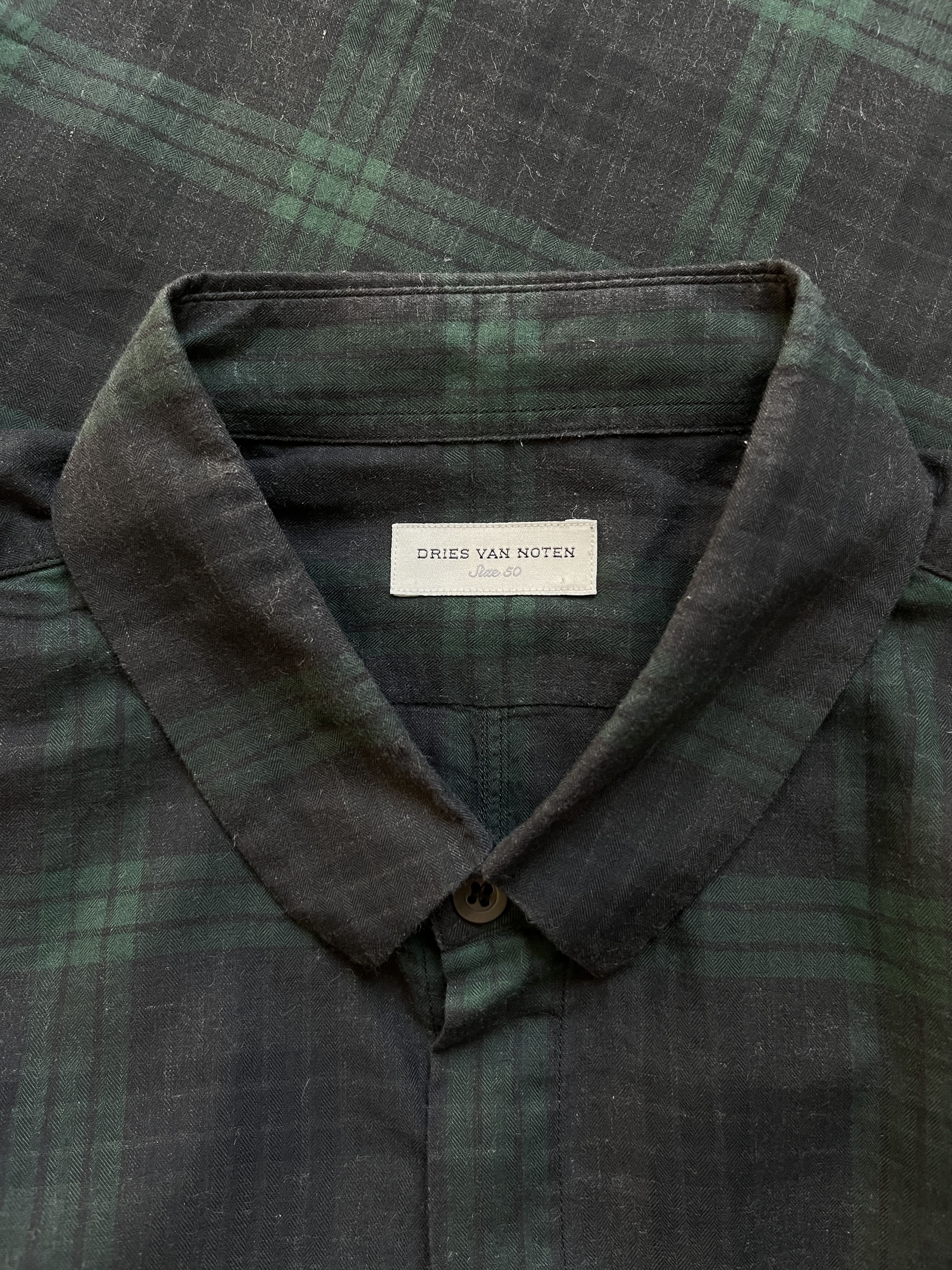 Dries Van Noten ⚡️QUICK SALE⚡️Dries Van Noten Checked Button Up Shirt Size US M / EU 48-50 / 2 - 3 Thumbnail