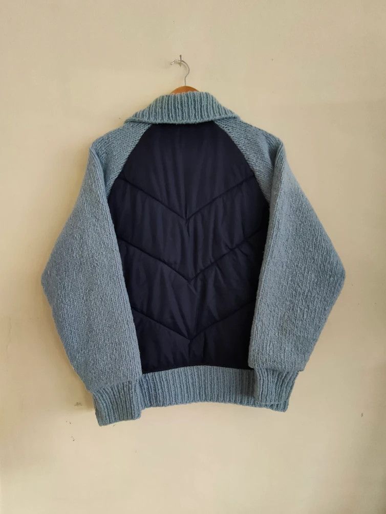 Japanese Brand × Vintage Local Motion Inc Puffer Knitwear Zipup Size US M / EU 48-50 / 2 - 2 Thumbnail