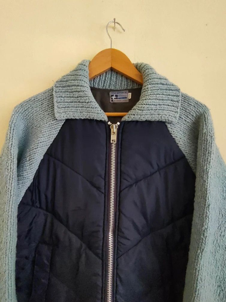 Japanese Brand × Vintage Local Motion Inc Puffer Knitwear Zipup Size US M / EU 48-50 / 2 - 5 Thumbnail