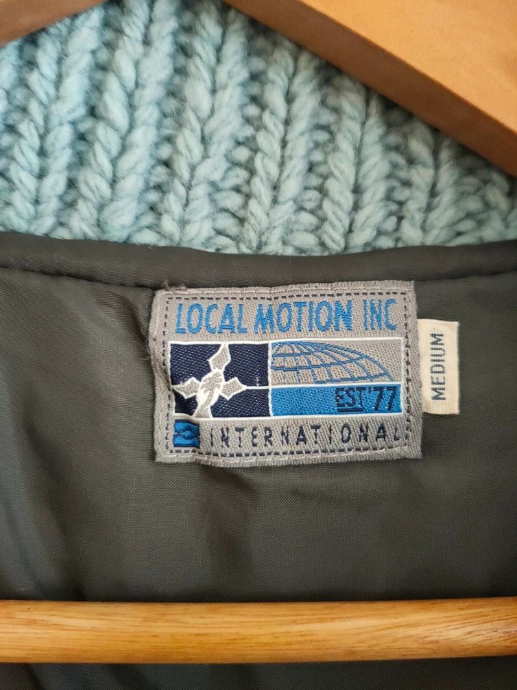 Japanese Brand × Vintage Local Motion Inc Puffer Knitwear Zipup Size US M / EU 48-50 / 2 - 6 Thumbnail