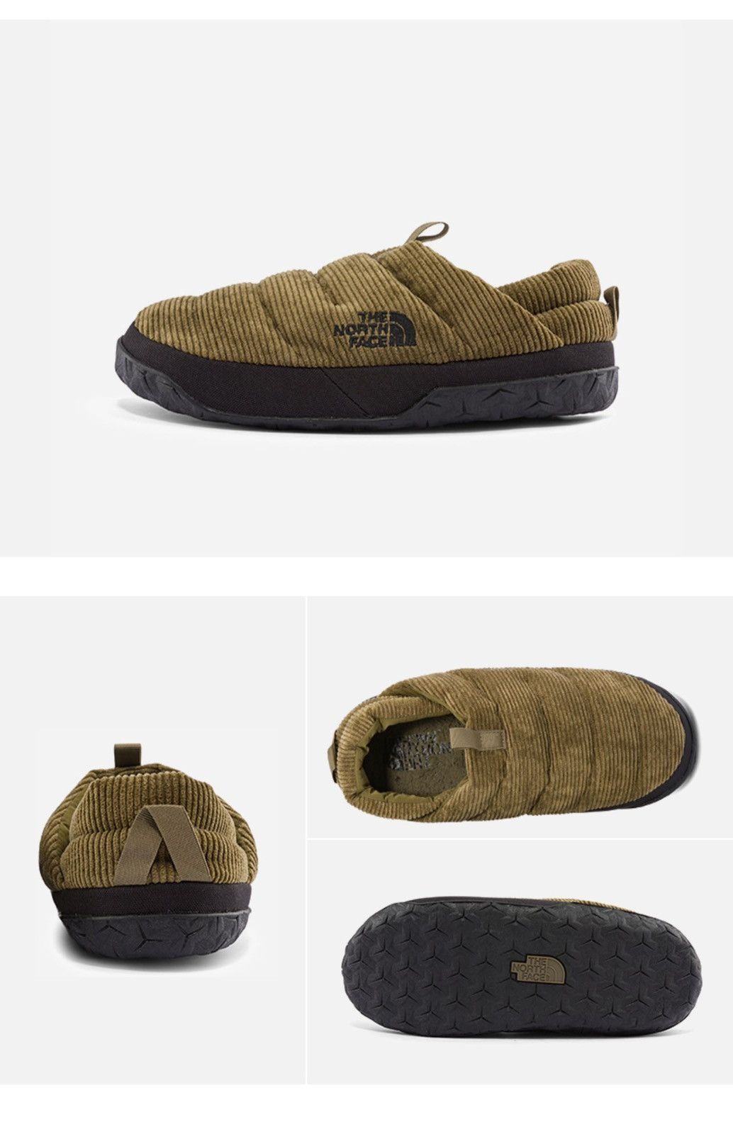 The North Face Urban Exploration Quilted Corduroy Winter Slippers Size US 9 / EU 42 - 14 Thumbnail
