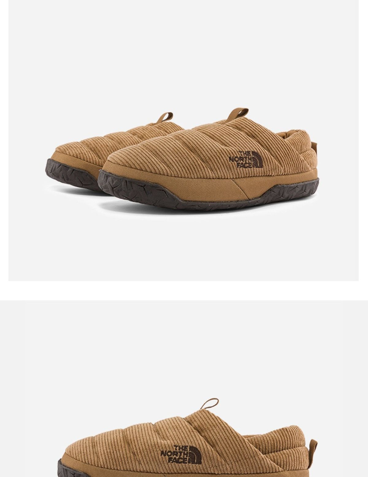 The North Face Urban Exploration Quilted Corduroy Winter Slippers Size US 9 / EU 42 - 4 Thumbnail