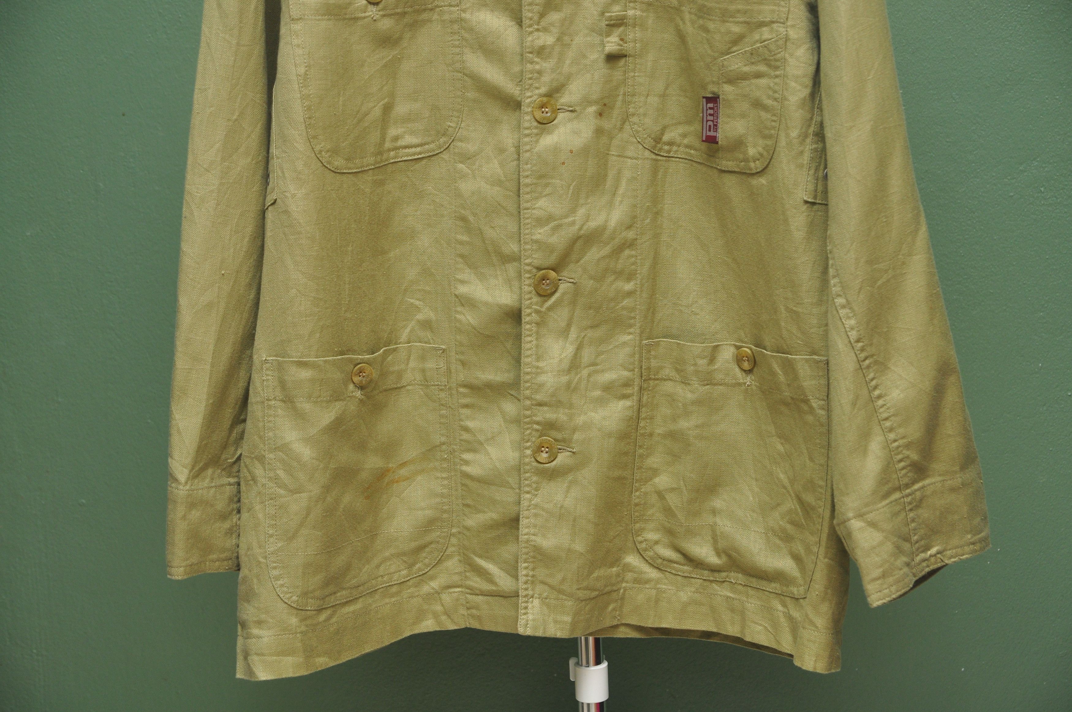 Japanese Brand Vintage Person 4 Pocket Size US XL / EU 56 / 4 - 4 Thumbnail