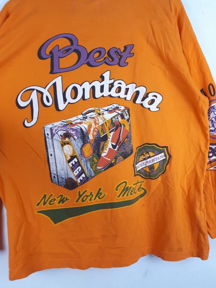 Japanese Brand × Vintage Best Montana Rugby Club Graphic L/S Tee Size US S / EU 44-46 / 1 - 5 Thumbnail