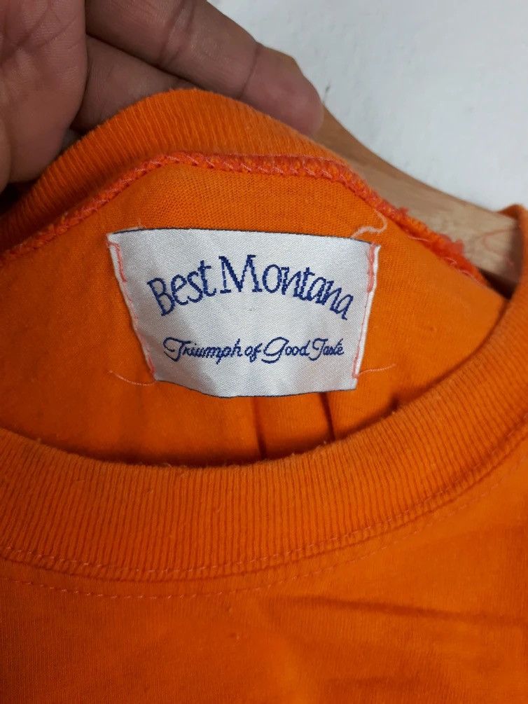 Japanese Brand × Vintage Best Montana Rugby Club Graphic L/S Tee Size US S / EU 44-46 / 1 - 6 Thumbnail