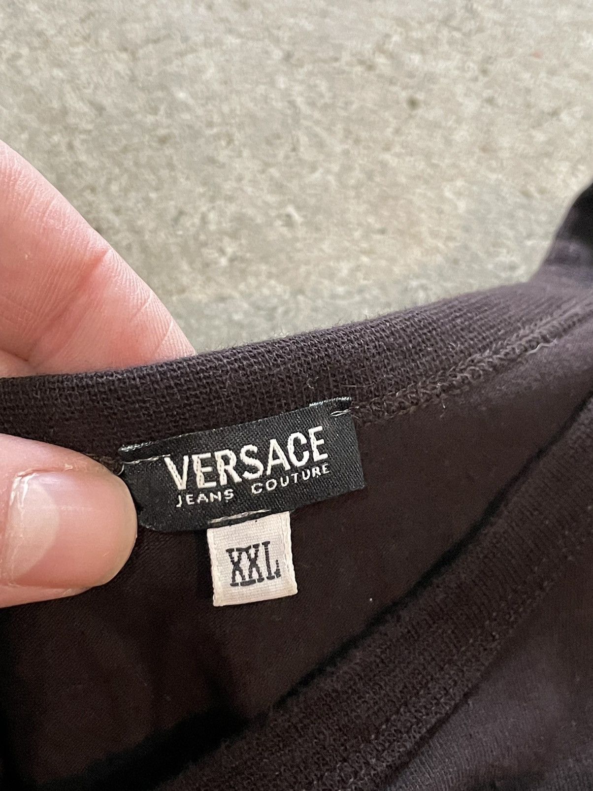 Versace Jeans Couture Versace “the naked and the dressed” long sleeve shirt Size XXL / US 16-18 / IT 52-54 - 8 Thumbnail