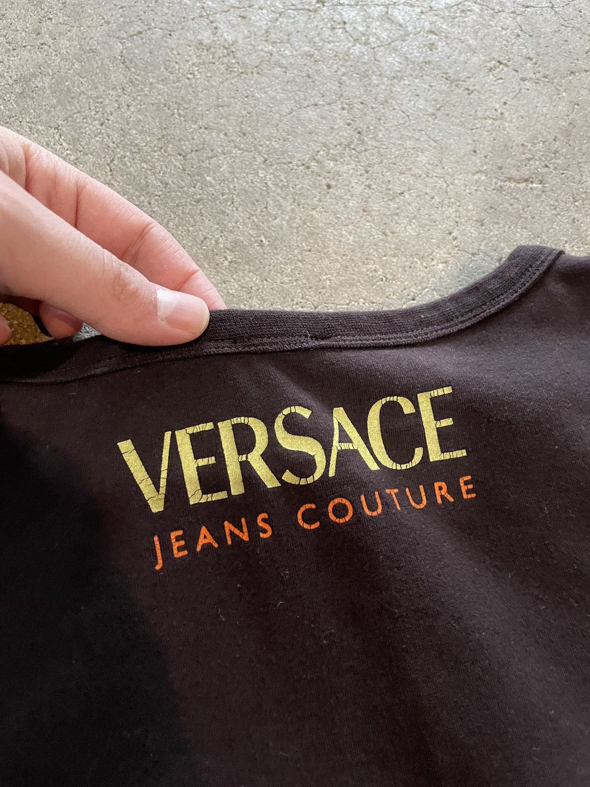 Versace Jeans Couture Versace “the naked and the dressed” long sleeve shirt Size XXL / US 16-18 / IT 52-54 - 7 Thumbnail