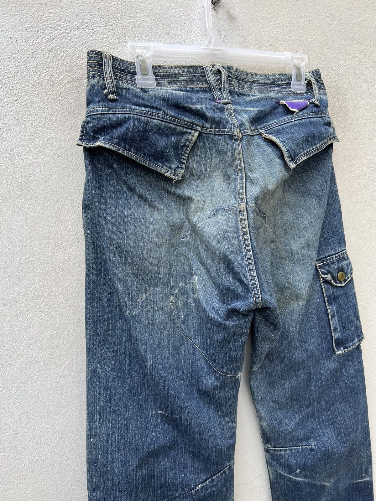 Prps PRPS Ripped Dirty Splattered Paint Multi Pocket Cargo Size US 30 / EU 46 - 14 Thumbnail