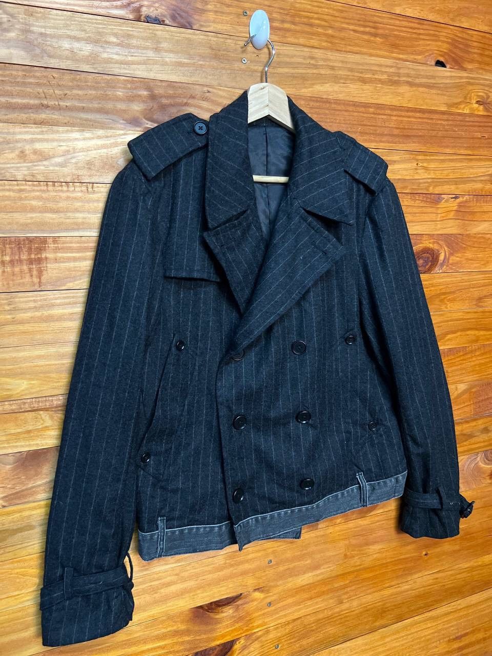 Japanese Brand UNIQLO DOUBLE BREAST WOOL STREET FASHION JACKET Size US L / EU 52-54 / 3 - 2 Thumbnail