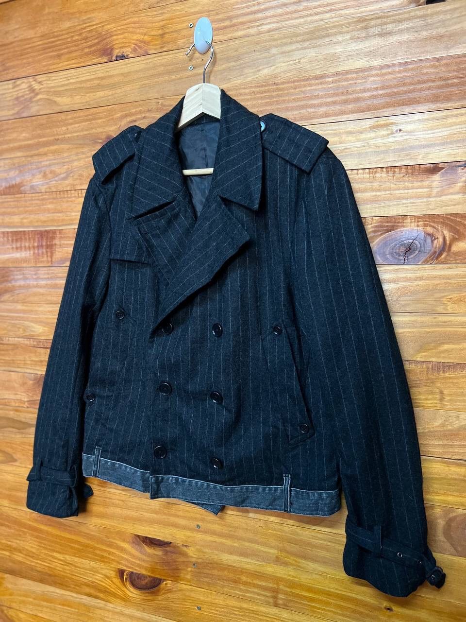 Japanese Brand UNIQLO DOUBLE BREAST WOOL STREET FASHION JACKET Size US L / EU 52-54 / 3 - 3 Thumbnail