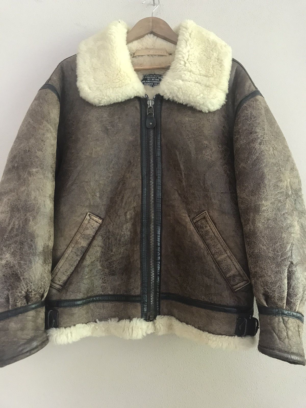 Genuine Leather ✨Type B 3 Flight Jacket Size US M / EU 48-50 / 2 - 6 Thumbnail