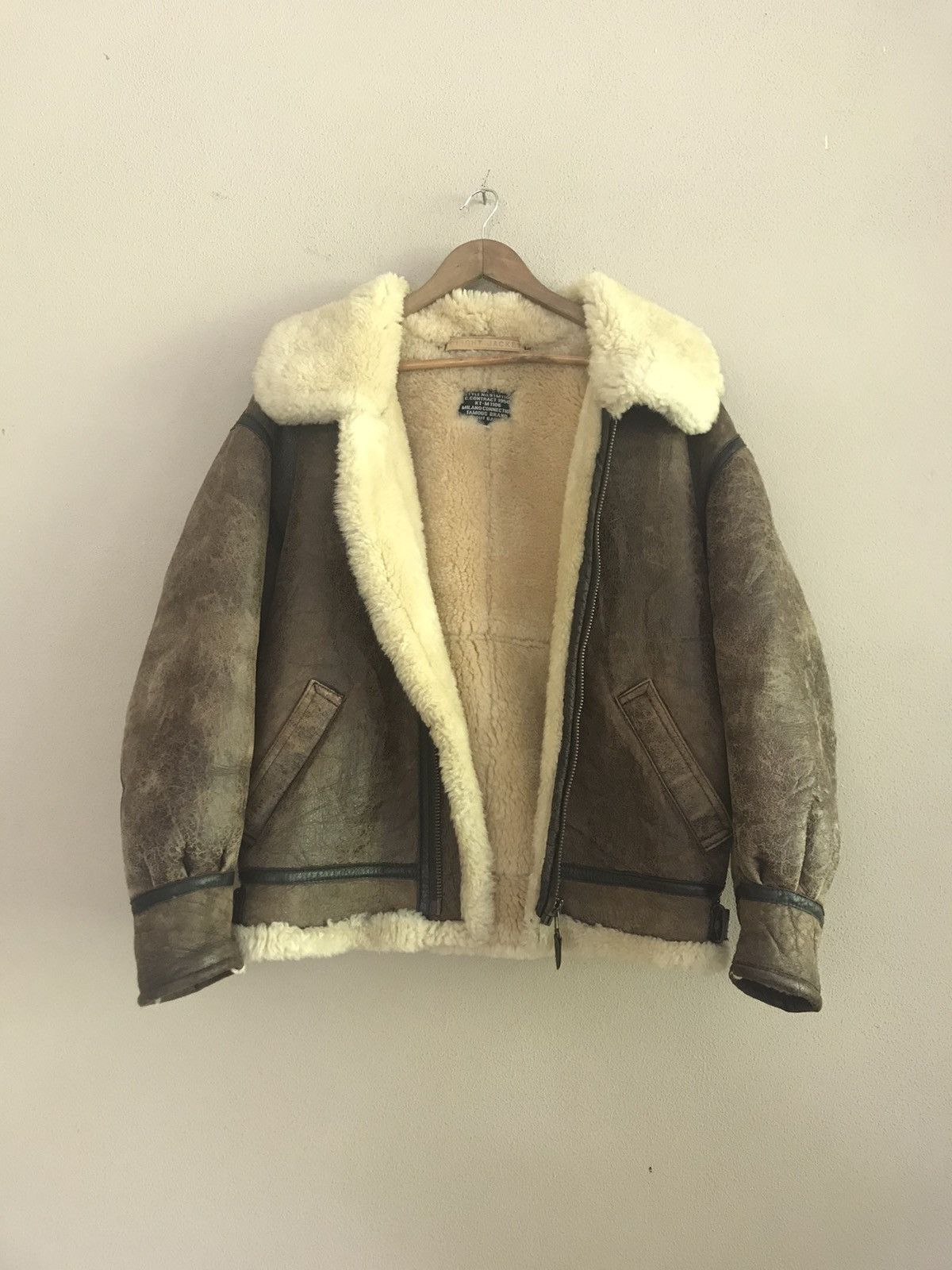 Genuine Leather ✨Type B 3 Flight Jacket Size US M / EU 48-50 / 2 - 14 Thumbnail