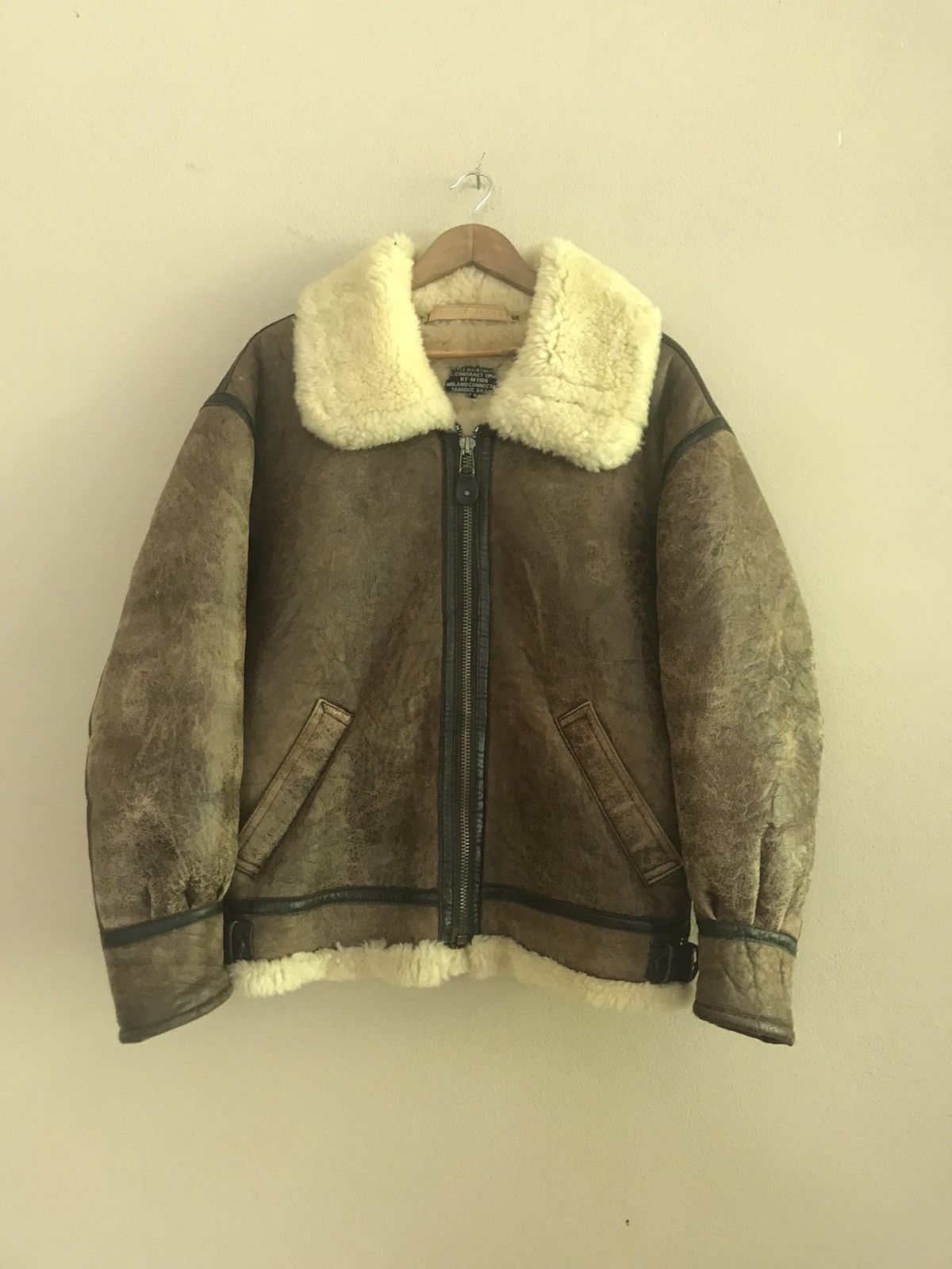 Genuine Leather ✨Type B 3 Flight Jacket Size US M / EU 48-50 / 2 - 1 Thumbnail