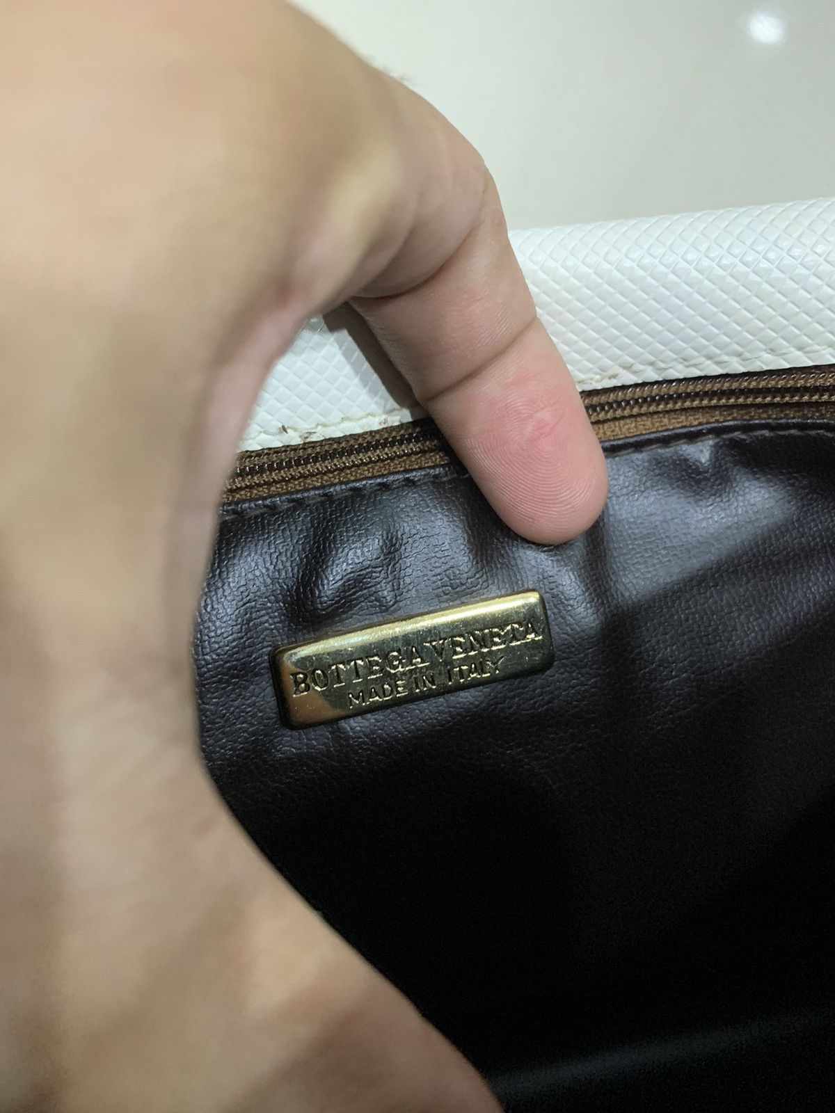 Bottega Veneta × Vintage VINTAGE BOTTEGA VENETA LEATHER CROSSBODY BAG Size ONE SIZE - 8 Thumbnail
